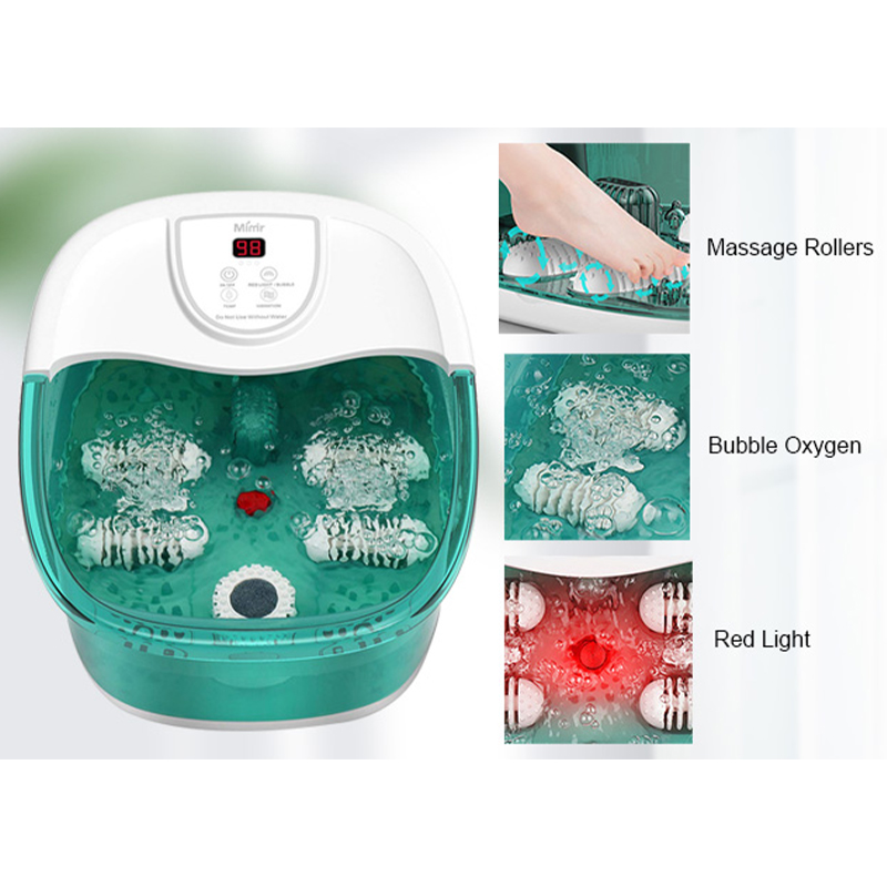 열과 4개의 대형 마사지 롤러가 있는 MM-20A-3피트 스파 목욕 마사지기