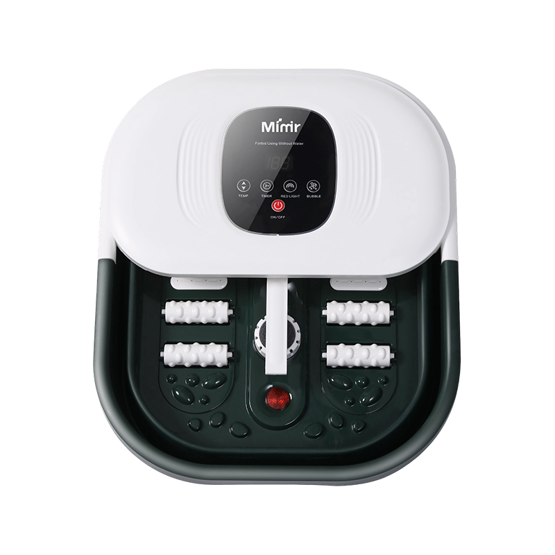 MZD-22B-1 발 릴렉스 마사지를 위한 부석이 포함된 접이식 발 스파 머신