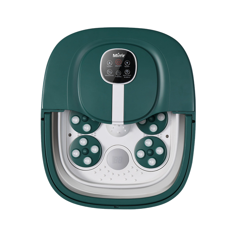 자동 마사지 롤러가 장착된 MZD-03D 접이식 풋 스파 머신