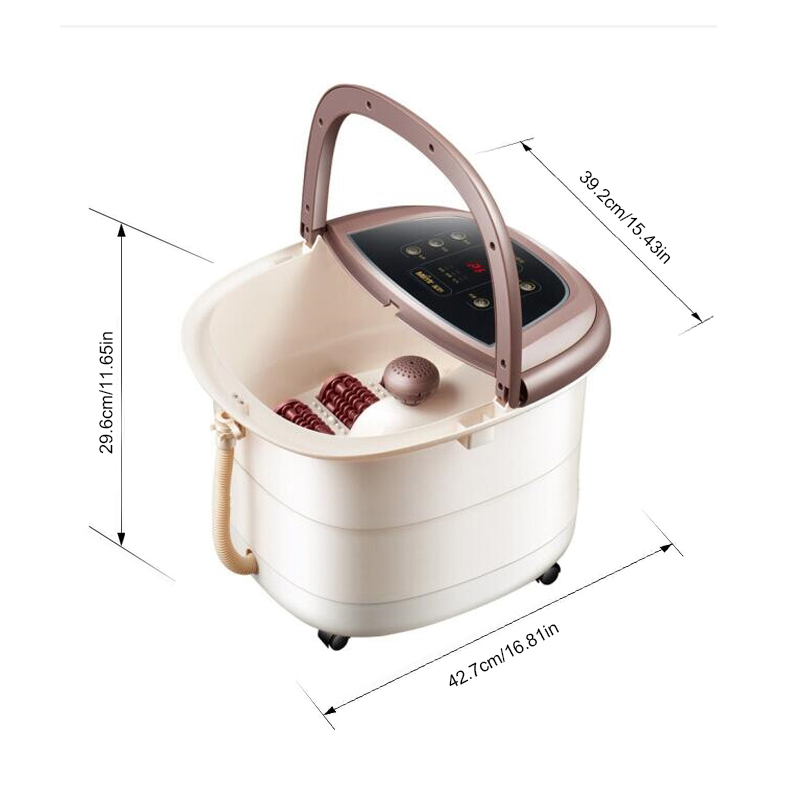 회전식 마사지 롤러가 있는 JD-618 자동 풋 스파 목욕 마사지기 기계